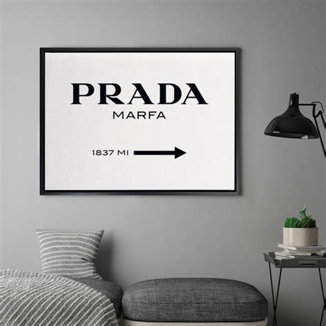 prada marfa wall art|Prada marfa canvas wall art.